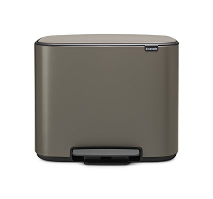PATTUMIERA BO PEDAL BIN 11+23L PLATINUM BRABANTIA