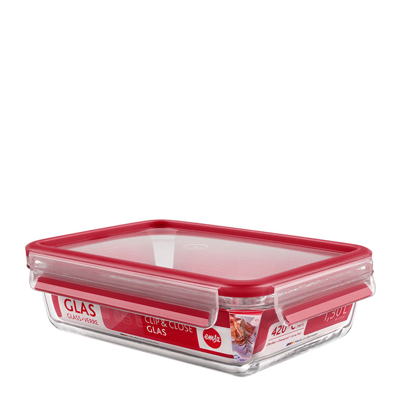 CONTENITORE VETRO CLIP & CLOSE 3 LT EMSA
